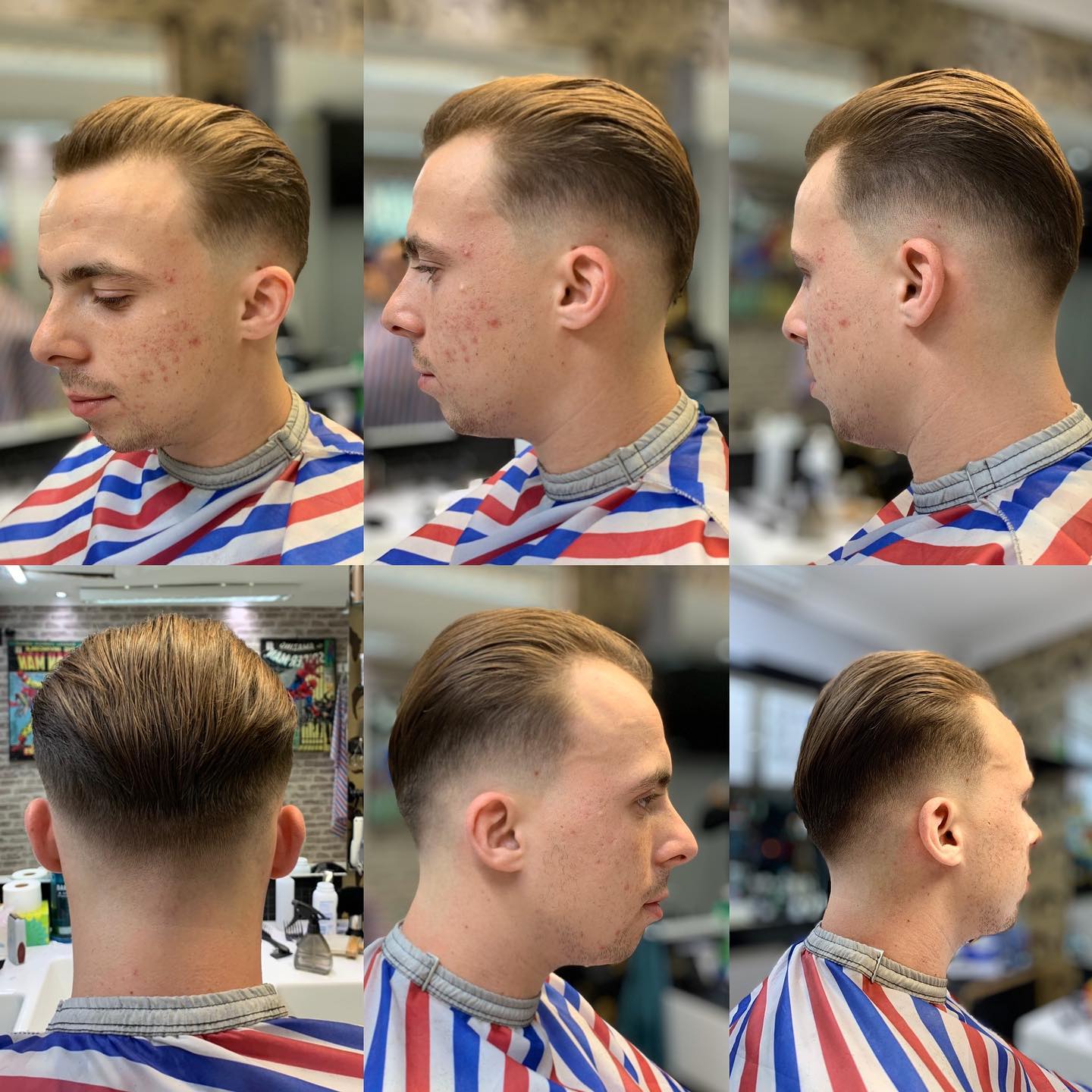 Sharp Haircut and Style
